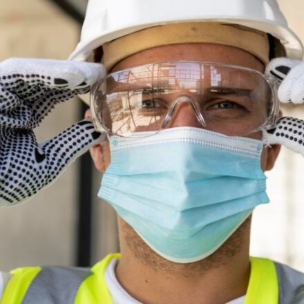 Eye and face protection safety